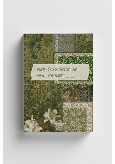 Kolaj Serisi 31 İnsanlar Allah'a Döndürülürler İslami Defter Ayet-hadisli Çok Renkli