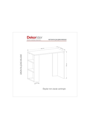 Dekorister Netenya Çalışma Masası