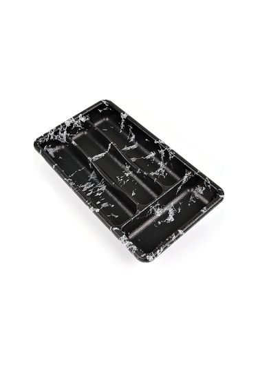 4 Gözlü Mermer Desenli Kaşıklık -57081 Diğer