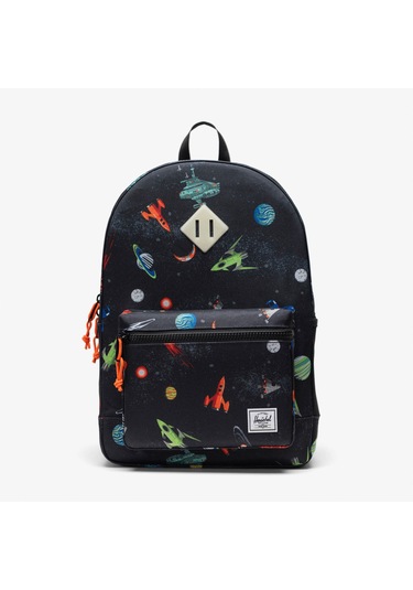 Herschel Heritage Space Adventure Çocuk Siyah Sırt Çantası 11576 Siyah