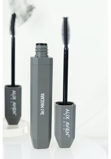 Alix Avien Yoğun Siyahlık & Hacim Veren Maskara 3 In 1 Mascara