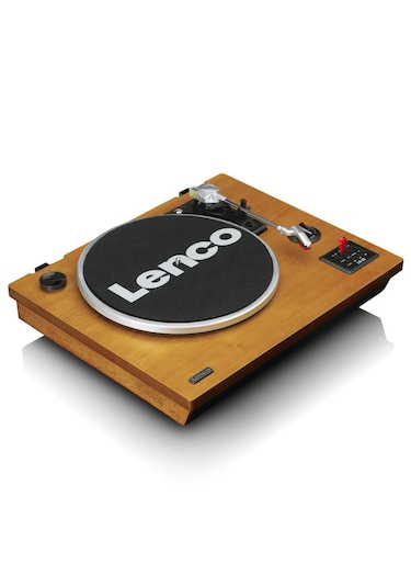 Lenco Ls-55 Ahşap Hoparlörlü Bluetoothlu Pikap Usbli Mp3E Kayıt Ö