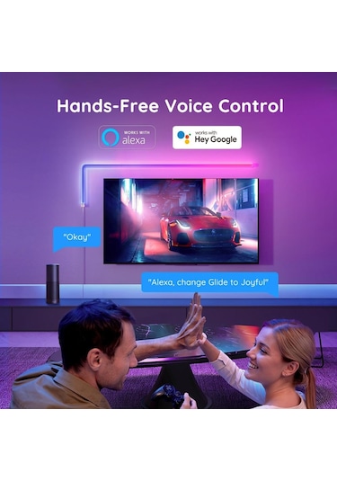 Govee Glide RGBIC Duvar Aydınlatma Bar 6+1