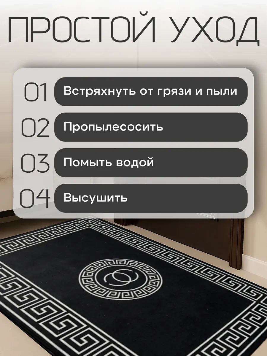 Astra Ant Girişteki Paspas 60x90 425398944 Siyah