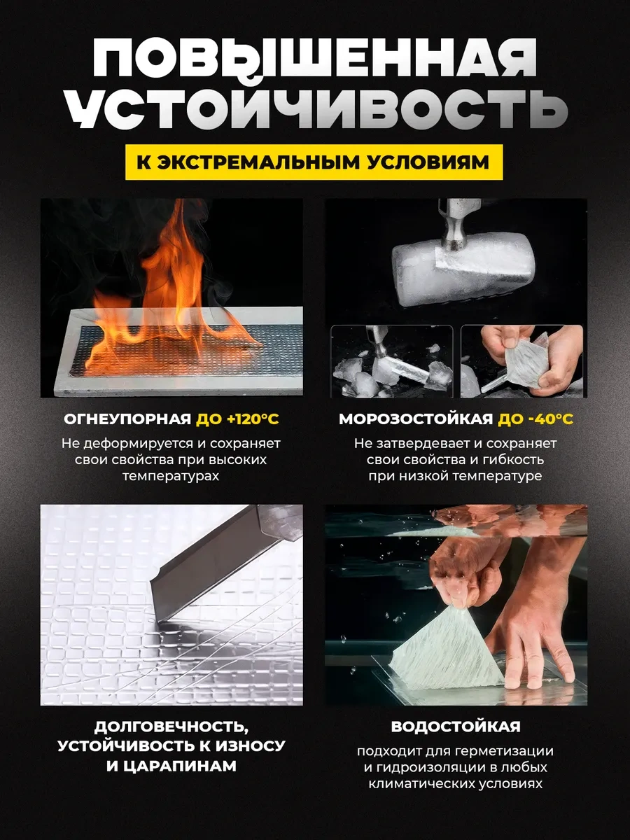 Foxden Tüp Ve Çatı İçin Butil Sızdırmazlık Bandı 293283540