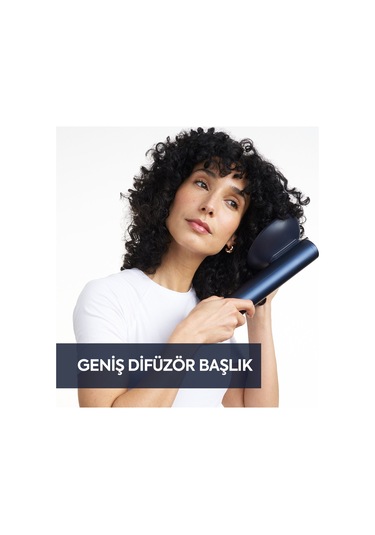 Babyliss Saç Kurutma Ve Şekillendirme Seti Air Wand, Difüzör Ve Paddle Başlık Dahil, 1600w, 4 Başlık, İyon Teknolojisi Lacivert, 4 Başlıklı