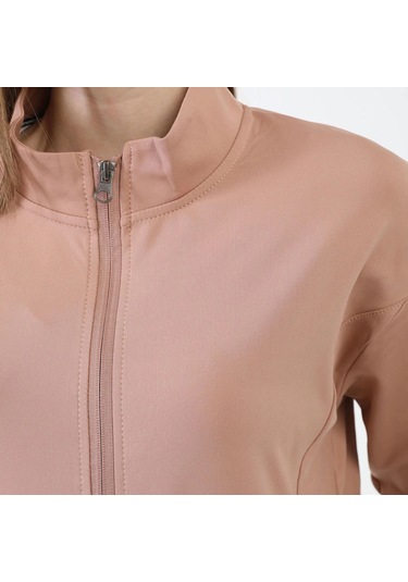 Joma Kadın Günlük Sweatshirt Full Zip Pearly W 6222302 Sweat Krem