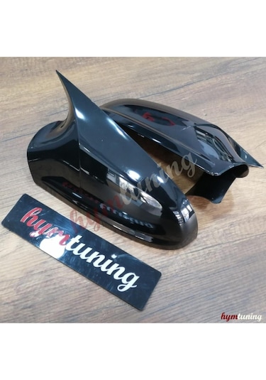 Opel Astra H Yarasa Ayna Kapağı - Parlak Siyah. Makyajlı. 2010+