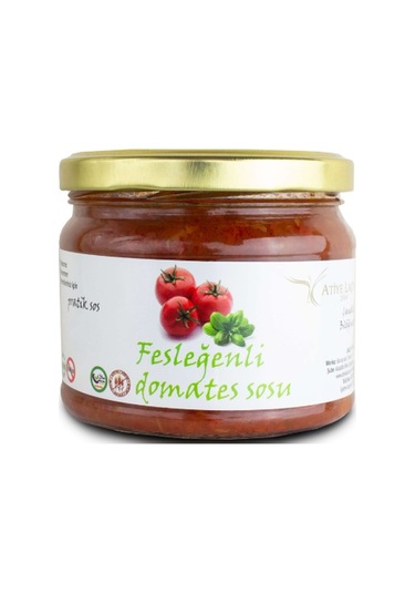 Atiye Laçin Fesleğenli Domates Sosu Cam 250 G