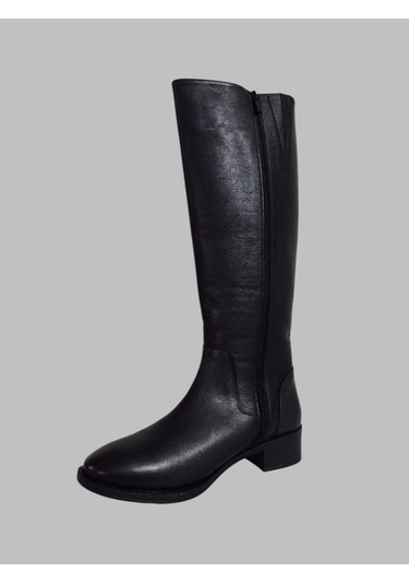 Castle Black Cb-19900-1 Kadın Deri Fantazi Çizme Siyah