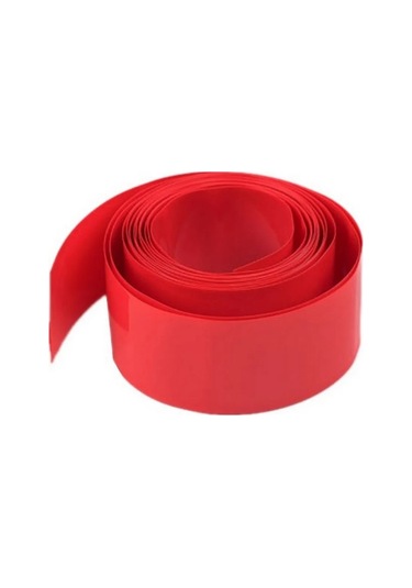 Kvt Isı Büzüşmeli Tüp, Isı Büzüşmeli Kırmızı Tut 30/15 Mm, 1m 302793474
