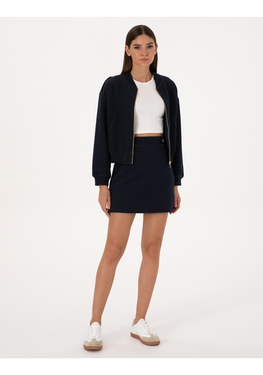 Pierre Cardin Kadın Lacivert Etek Örme 50318157-vr033 Lacivert