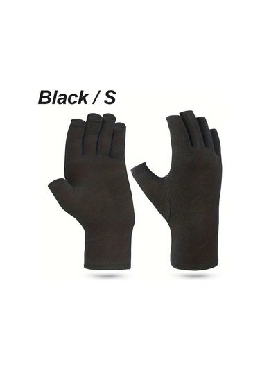 Chuangyinshop Siyah M Bilek Destekli Unisex Kompresyon Eldiveni Gün Boyu Rahatlık Karpal Tünel