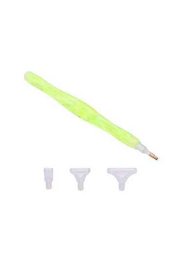 Novahub Çift Uçlu Reçine Elmas Kalemi - 4 Farklı Uç - Elmas Boyama Kullanımı Kolay, Ergonomik Tasarım