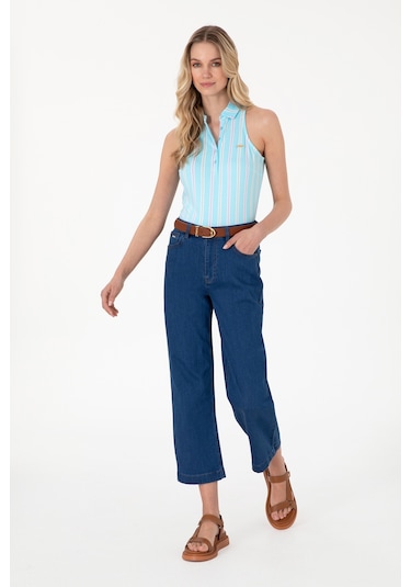 U.s. Polo Assn. Kadın Denim Pantolon 2080396 Mavi