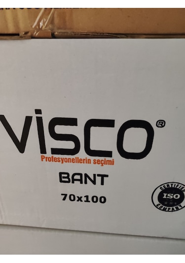 VİSCO KOLİ BANDI ŞEFFAF 70 MM 100 MT 6 ADET