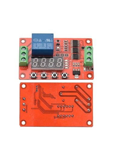 Singree 24v Röle Kontrol Modülü - Zamanlama, Gecikme, Döngü Ve Kilitleme Fonksiyonları - 18 Ayar Seçeneği Diğer