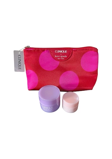 Clinique Çok-şık-makyaj-çantası-pembe-renk