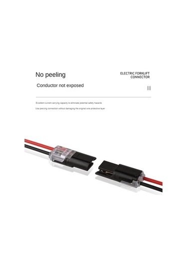 Xurunkeji 44 Adet Çift Kablolu Tak-çıkar Konnektör, Kilitli Tokalı Takılabilir Led Kablo Konnektörleri Hızlı Bağlantı Kablo Konnektörleri