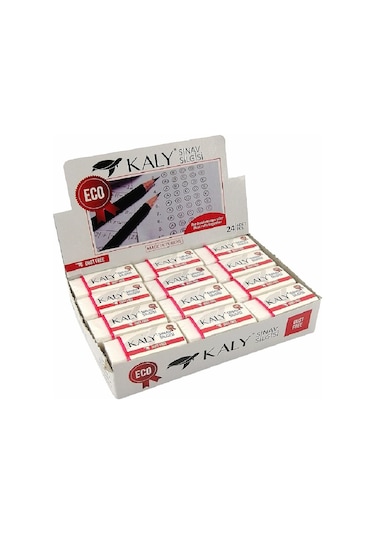 Kaly Beyaz Sınav Silgisi 24 Adet ART.597