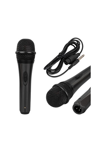 Magicvoice Mv-21632 Dinamik Professional Kablolu El Mikrofonu 6.3mm Jack Girişli Yüksek Ses Netliği