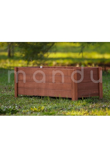 MANDU” 114x38 Dekoratif Ahşap Saksı