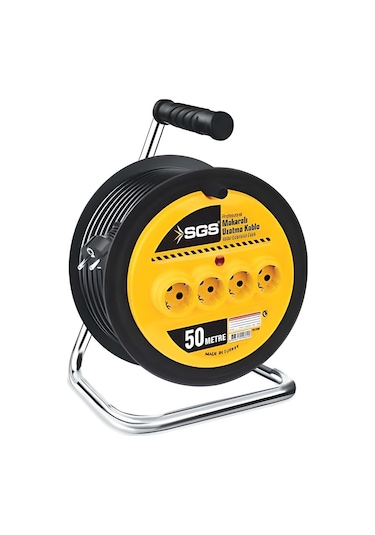 Sgs Makaralı Uzatma Kablo 3x2.5mm 50 Mt Sgs2136