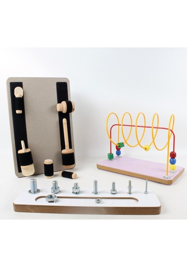 Ahşap El Beceri Aktiviteleri Oyun Seti