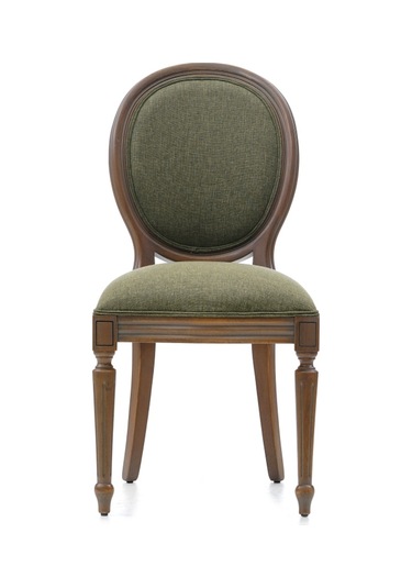 Madalyon Ahşap Klasik Sandalye Yeşil