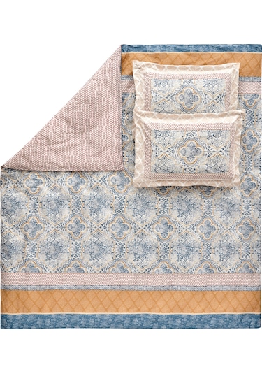 Yataş Bedding Delissa Çift Kişilik Ranforce Nevresim Seti - Mavi