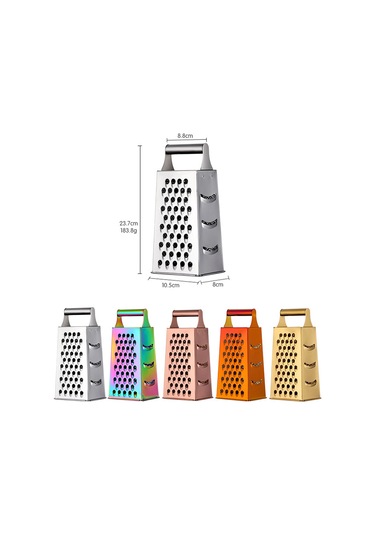 Symbee Ev Mutfakları İçin Çelik Dört Yönlü Sebze Dilimleyici: Salatalık, Patates, Sarımsak Ve Daha Fazlası İçin Pratik Kesi Tool A199 Diğer