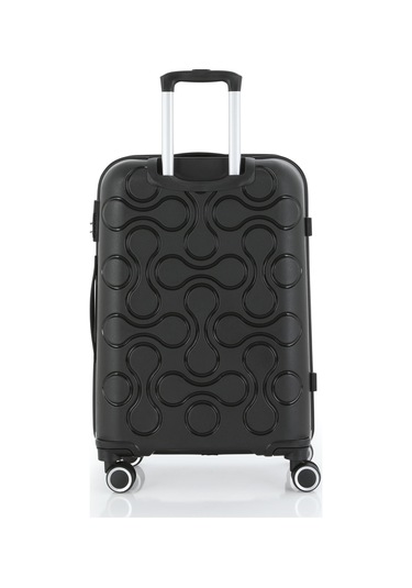 Mçs Polipropilen 3lü Valiz Seti Büyük & Kabin & Makyaj V376 S23sy1000053-set 00001 Siyah