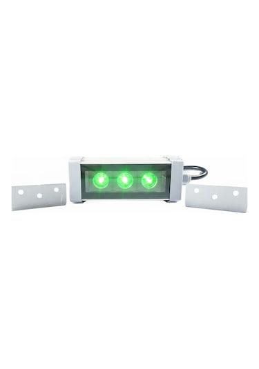 12cm 3w Led Duvar Boyama Wallwasher Yeşil 220v Yeşil