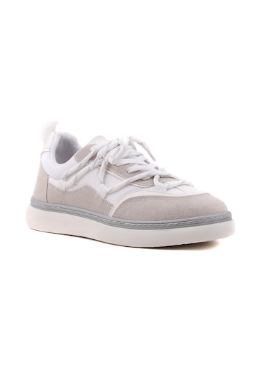 Stato Roman Bağcıklı Şık Günlük Kadın Sneaker Beyaz
