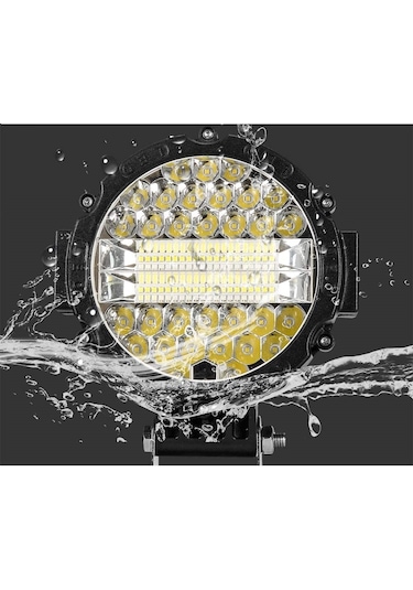 3Modlu Kombo 51w Siyah Yuvarlak Off Road Çalışma Tekne Lambası