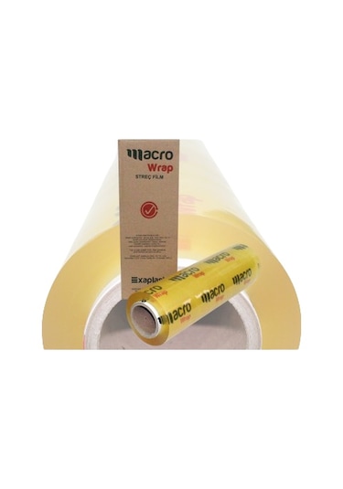 Macro Streç Film Wrap 8 Mikron 45 CM x 1500 M