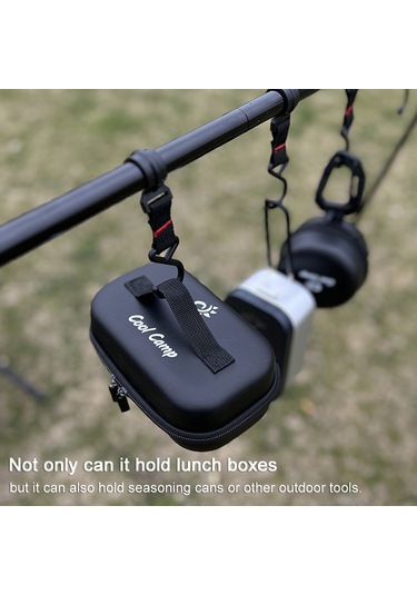 Moveevo Taşınabilir Eva Öğle Yemeği Çantası - Dayanıklı Ve Geniş İç Mekanlı Pratik Yemek Saklama Çantası Siyah