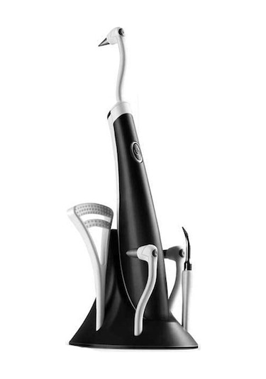 Sones 2319-s-51 Ev Tipi Sonik Ölçekleyici Taşınabilir Diş Bakım Aleti Diş Temizleme Aleti, Renk: Mavi Siyah