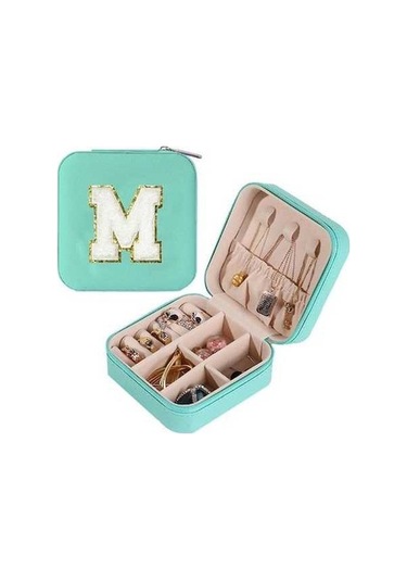 Tongxida Zarif Yeşil Taşınabilir Saklama Mini Kutusu Bosphorus İg Yeşil Yeşil