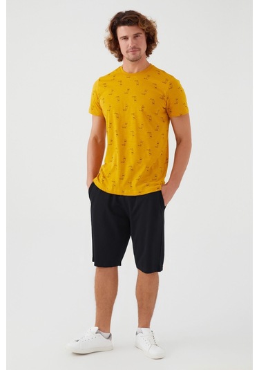 Arnetta Parrot Hardal Erkek Bermuda Takım 001