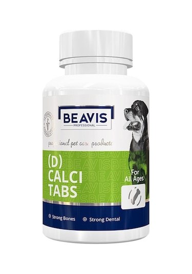 Beavis Köpekler için Kalsiyum Destekli 84 Tablet 126 G