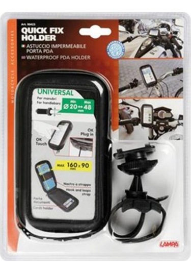 Lampa Quick Fix Su Geçirmez Motosiklet Pda/Telefon Tutucu 90423