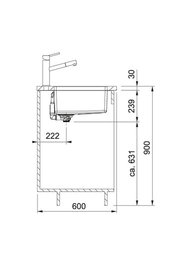 Franke Maris Mrx 110-55 Paslanmaz Çelik Eviye