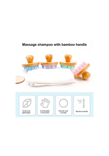 Singree Saç Bakımı Silikon Şampuan Fırçası - Yeşil Renk, Model 1776, Dergi Ve Temizleme İşlevi İşlem Görmemiş