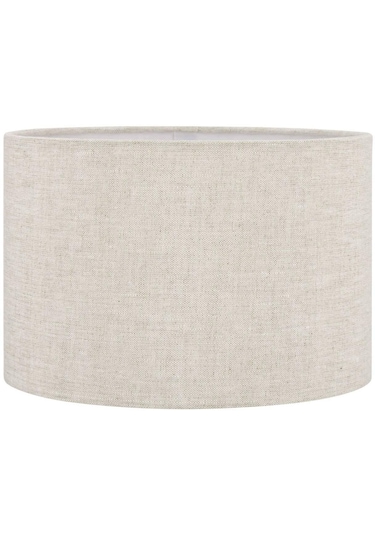 Lambader Başlık Krem Silindir Şapka 38x38x22 CM Dekoratif Tasarım Sarı