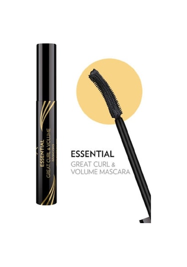 Golden Rose Essential Great Curl & Volume Maskara Siyah