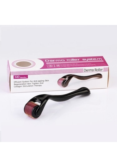 0.25mm Drs540 Mikro Iğneli Dermaroller 0.2/0.25/0.3mm Titanyum Iğneli Dermaroller Cilt Bakımı Güzellik Rulosu Gf3ak2 Çok Renkli