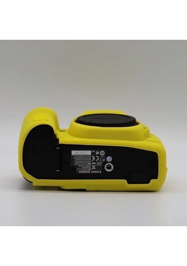 Pazly Canon Eos 5d2 / 5d Mark Iı Silikon Kılıf, Dslr Fotoğraf Makinesi Korumalı Çanta - Sarı