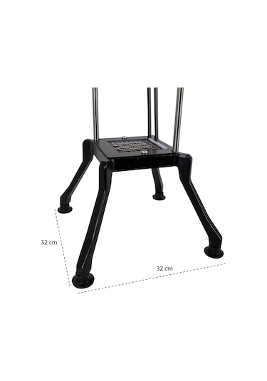 Profesyonel Patates Dilimleme Makinesi Manuel 9 X 9 Mm