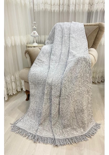 Özlü Home Kol Kapatan Lüks Pamuklu Koltuk Örtüsü 170X350